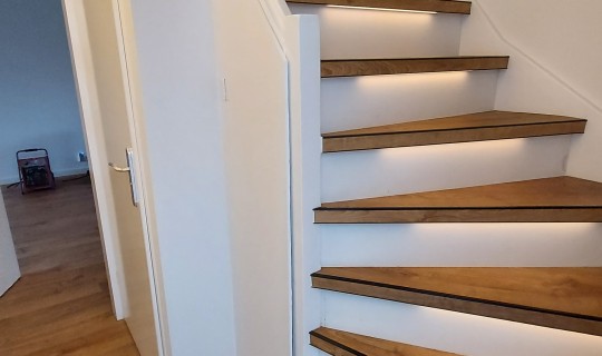 Quick-Step pvc trap renovatie